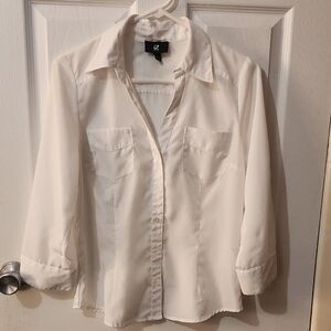 Iz Byer White Blouse